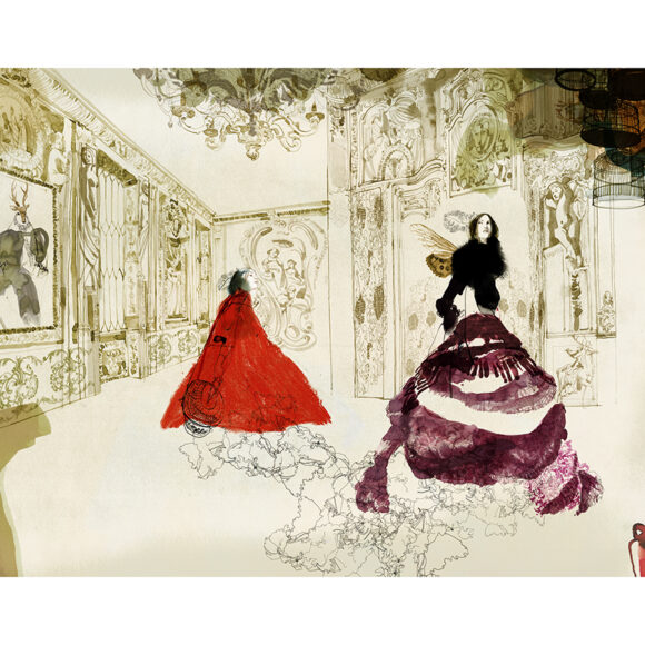 Little Red Ridinghood and her Mother