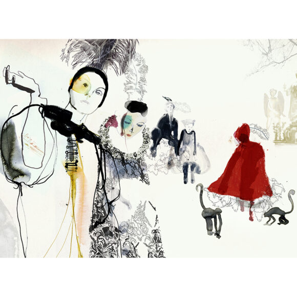 Little Red Ridinghood meets the Monkies