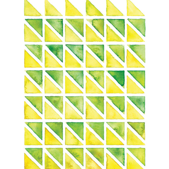 Yellow & Green Geometry