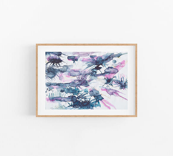 Divided into 11 Watercolors