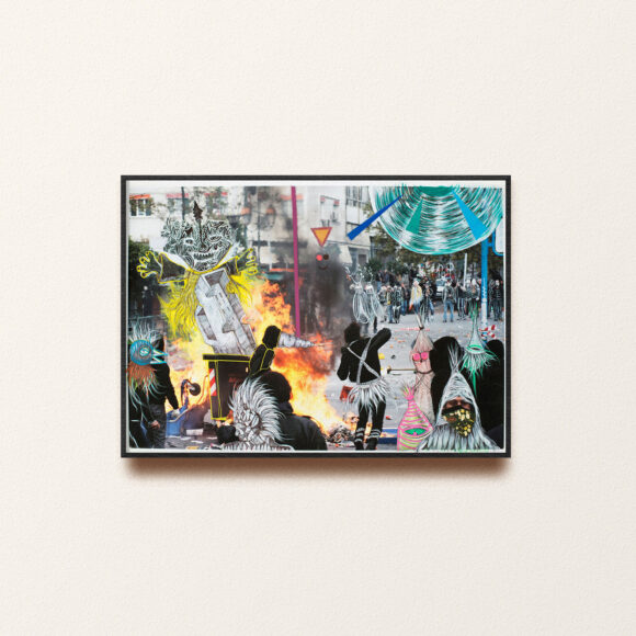 “Firestarter” - From the exhibition “Metropolitani Indiani” (2016)