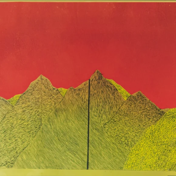 The smooth peaks of the island began to transform into sharp triangles I