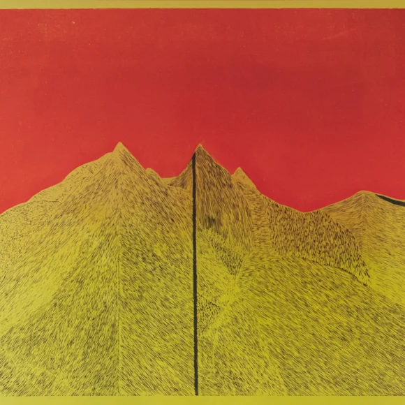 The smooth peaks of the island began to transform into sharp triangles II