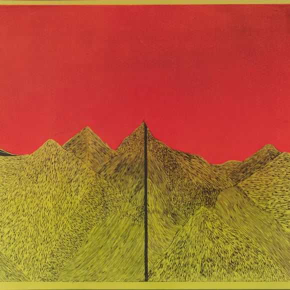 The smooth peaks of the island began to transform into sharp triangles III