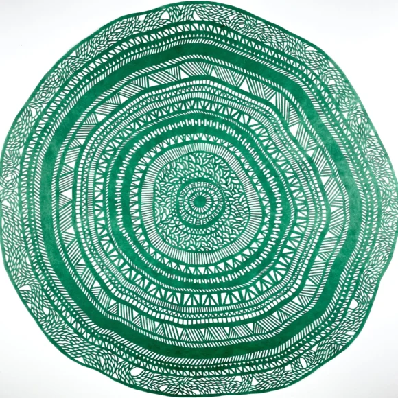 Mandala green