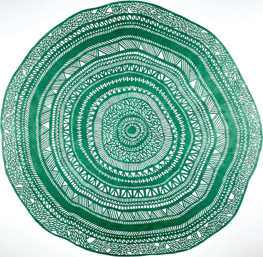 Mandala green