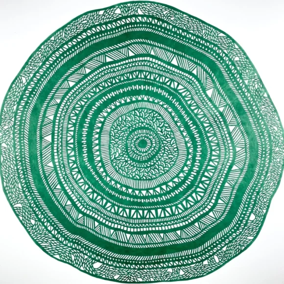 Mandala green