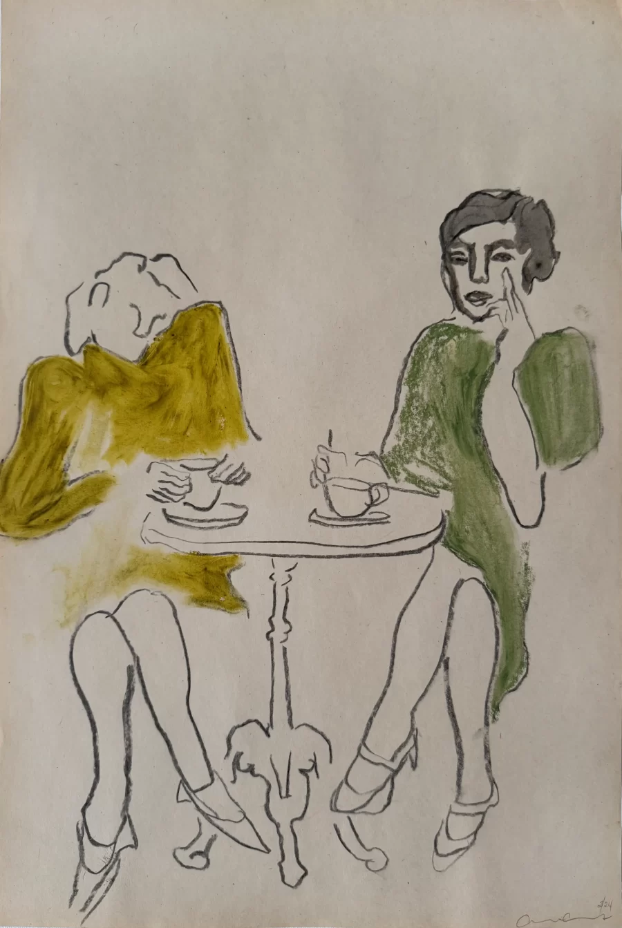 Paris bistro
