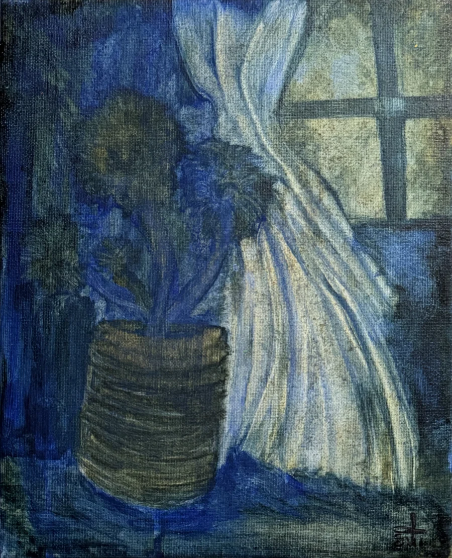 Still life in a room with window (I)
