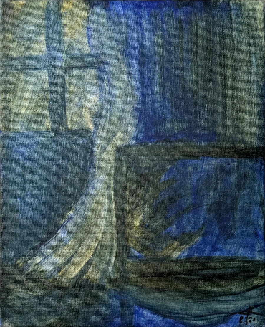 still life in a room with window II
