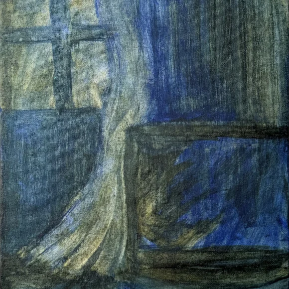 still life in a room with window II