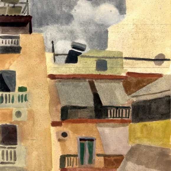 urban landscape dims